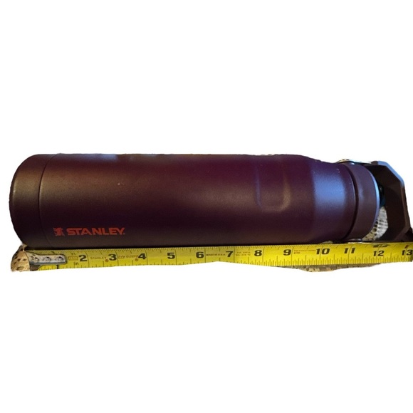 Like New Used Once!!!! 36 oz Stanley Plum/Orange accents - see pics -Great Gift! - Picture 4 of 12